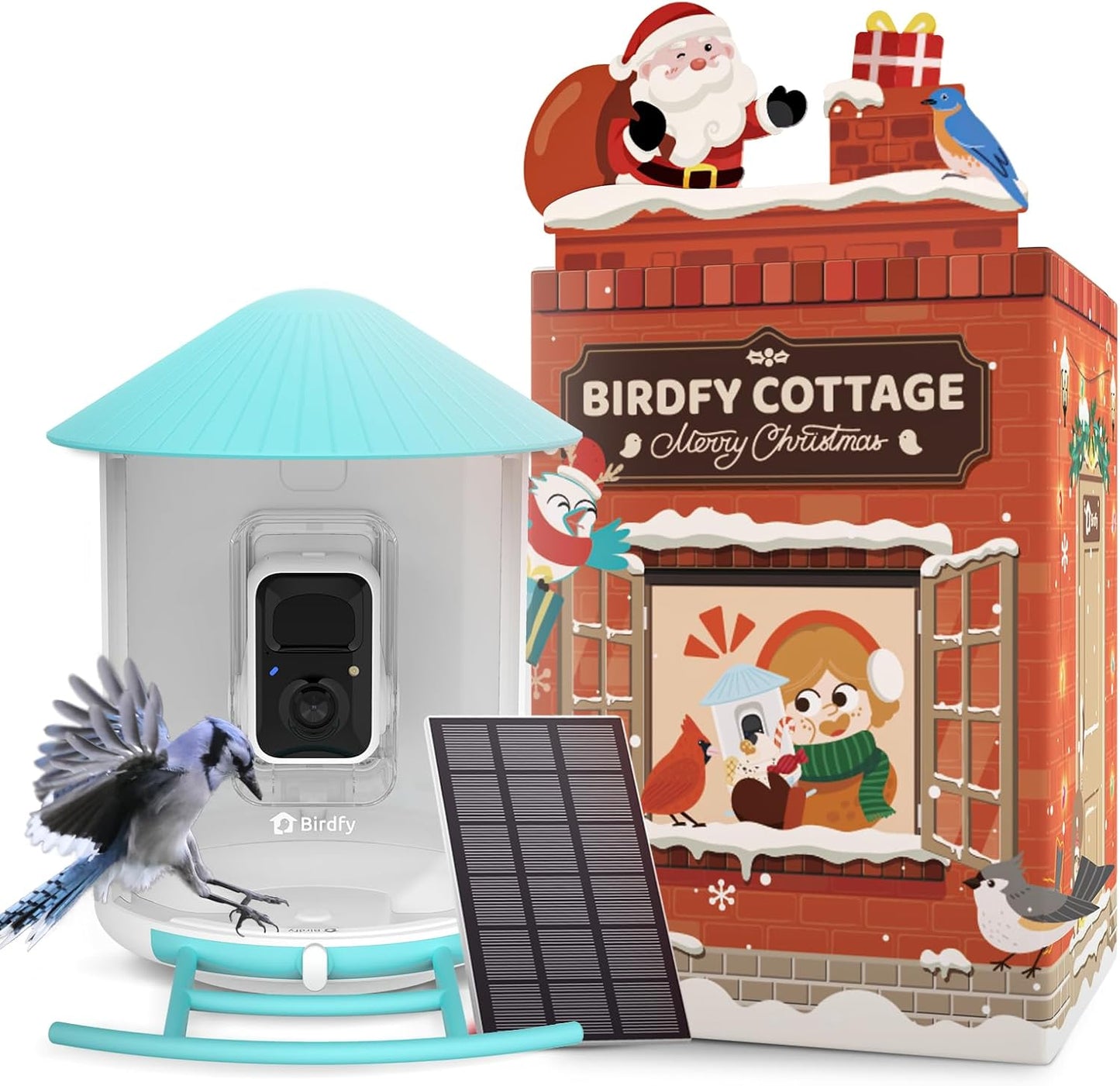 NETVUE Smart Feeder: Solar Powered Birdwatching