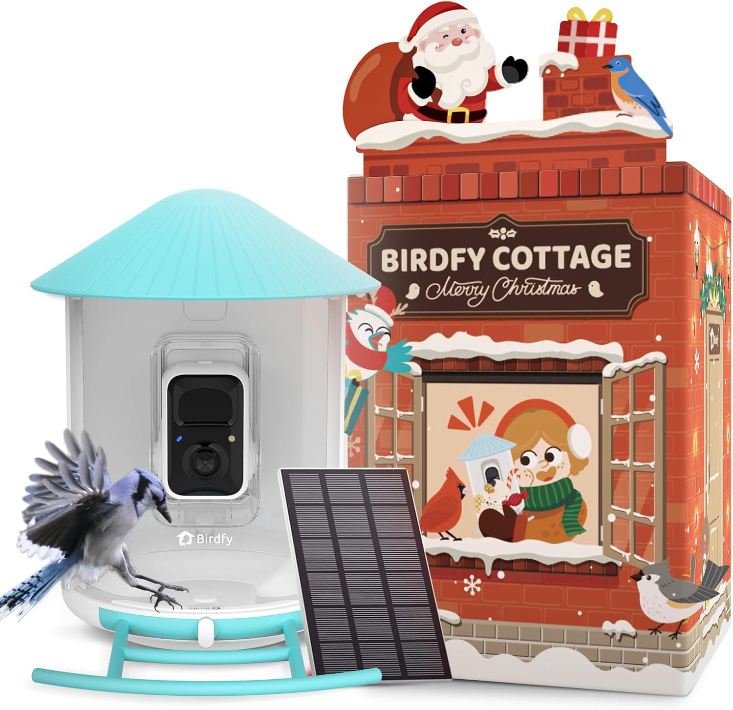 NETVUE Smart Feeder: Solar Powered Birdwatching