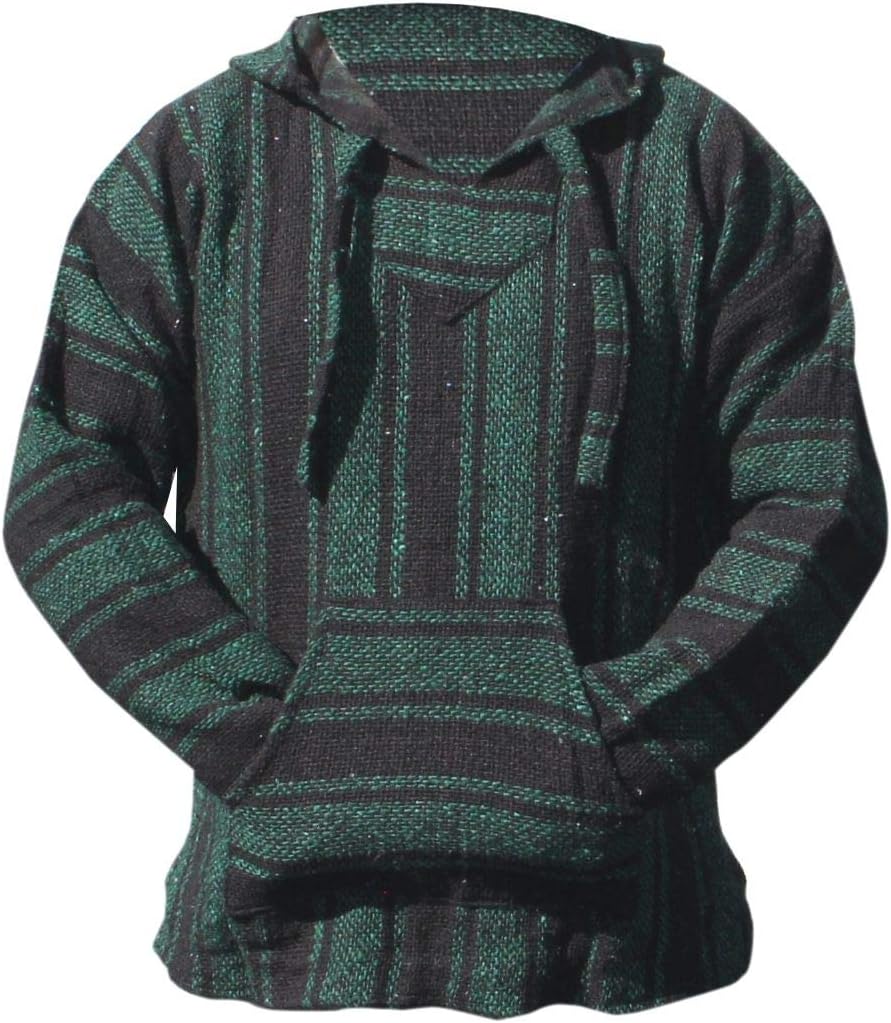 Del Mex Baja Hoodie Surf Poncho - Eco-Friendly Comfort Wear
