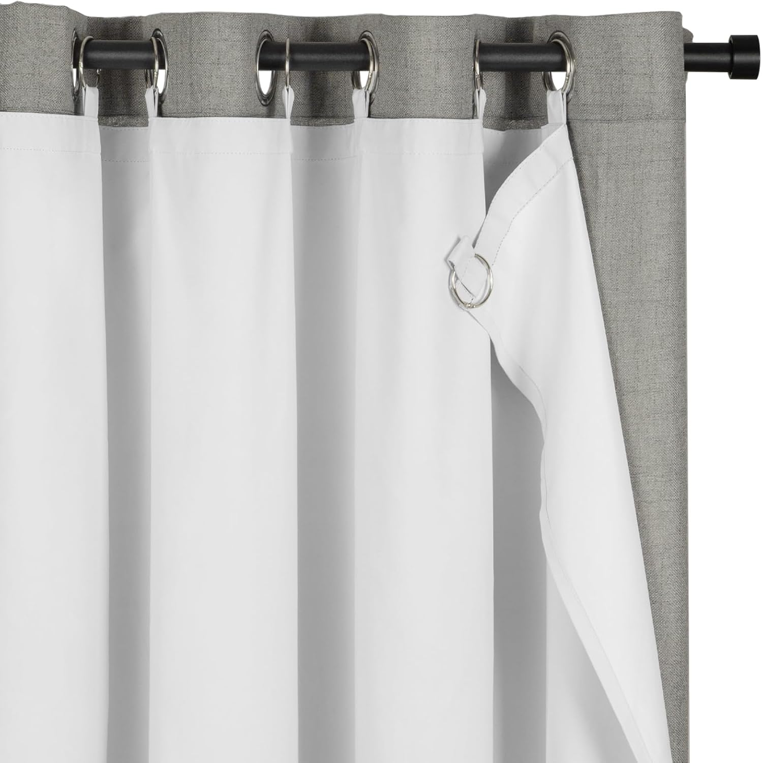 Inovaday Light Blocking Curtain Liners, Thermal Insulated, 2 Panels, 84 Long