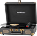 Portable Vinyl Record Player 3-Speed Bluetooth Turntable - Retro