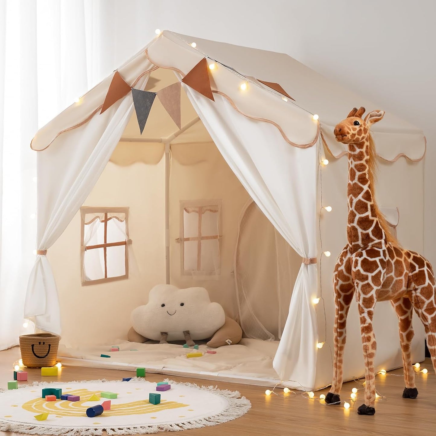 besrey Kids 2-in-1 Play Tent: Large, Indoor/Outdoor Fun!
