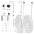 Outdoor Waterproof Wyze Cam Power Extension - 2 Pack