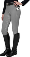 Full Seat Riding Tights - Active Silicon Grip Breeches for Women