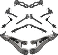 TRQ Front Steering & Suspension Kit Ball Joint Control Arm Tie Rods