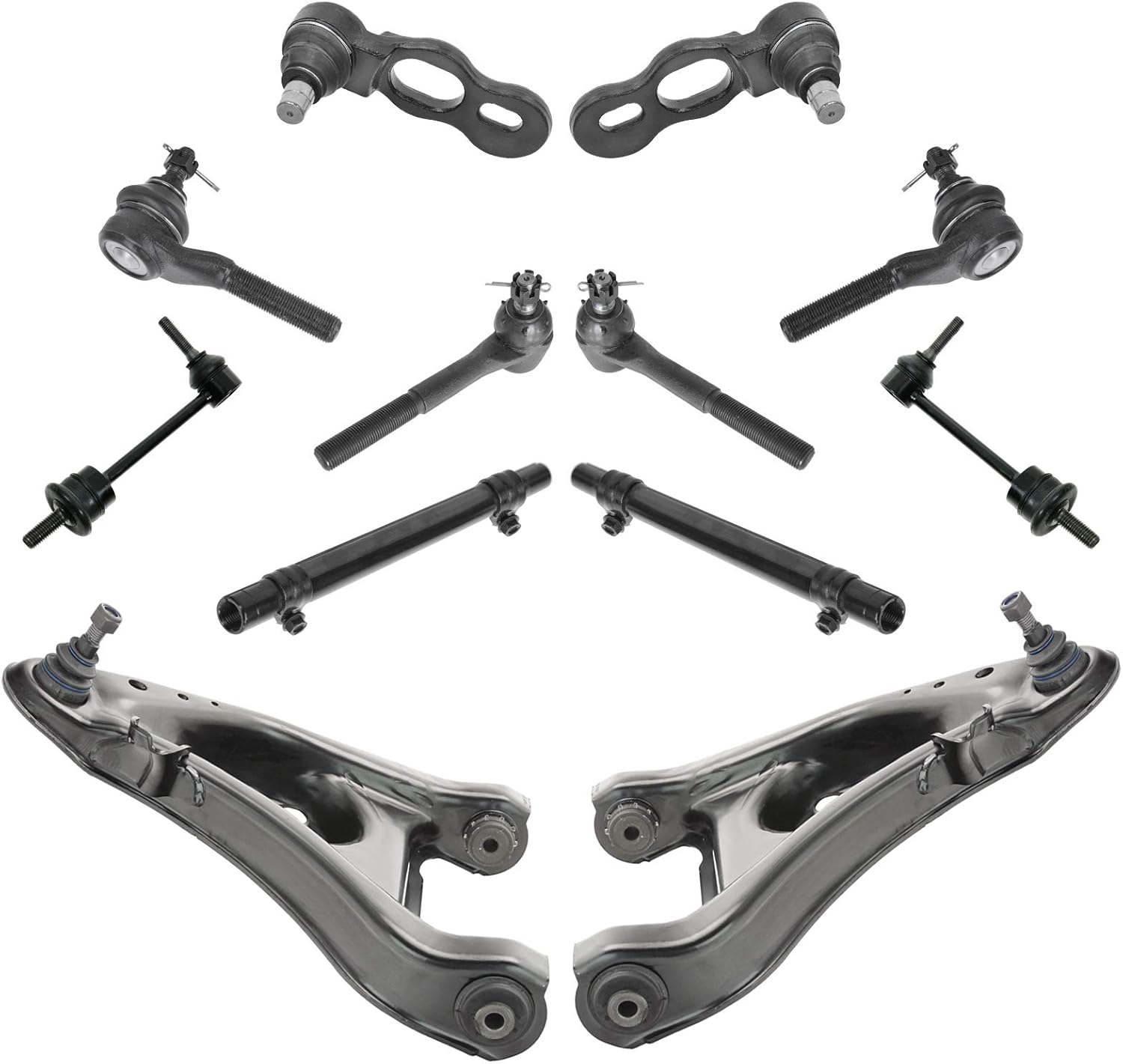 TRQ Front Steering & Suspension Kit for Ford Lincoln Mercury