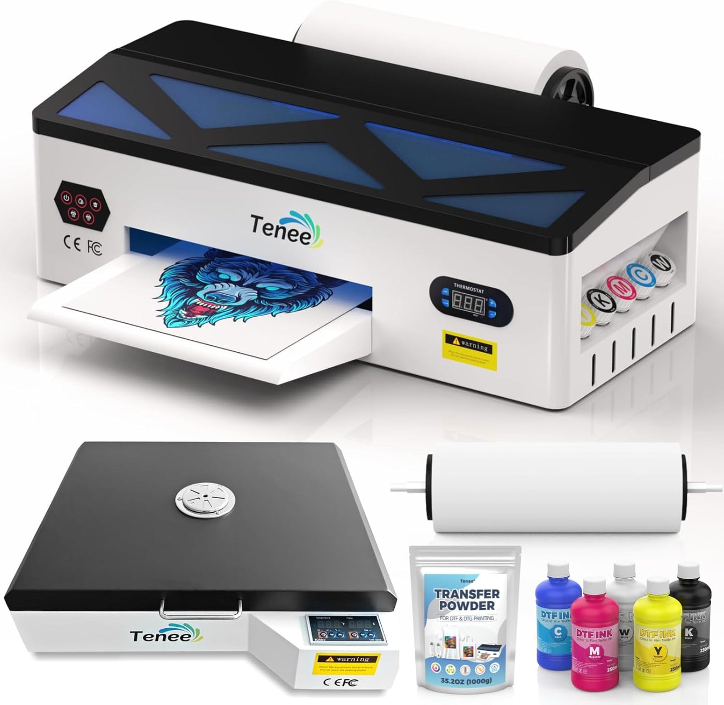High-Speed DTF Printer Bundle - 100% Transfer Rate!