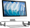 Aluminum Monitor Stand for iMac - Ergonomic Desktop Riser