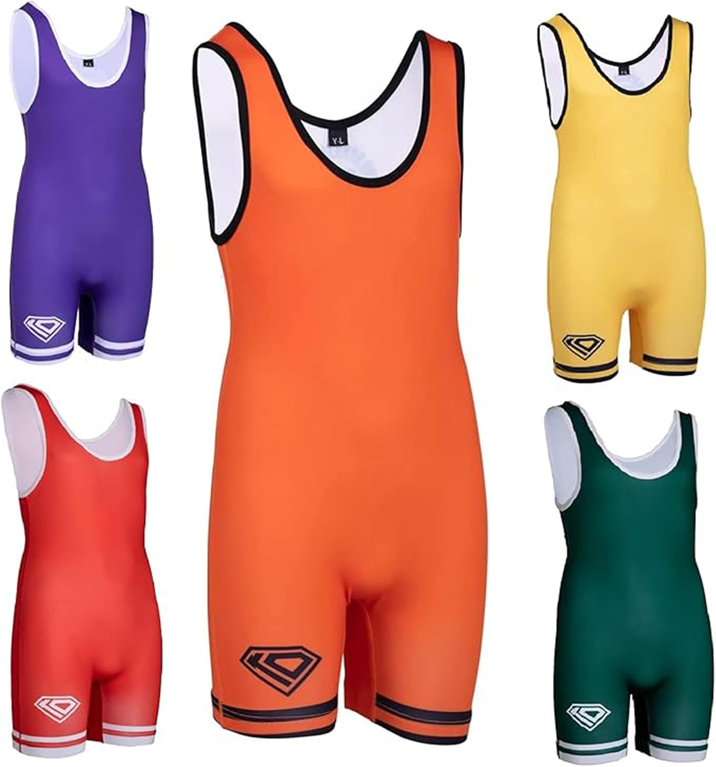 Unisex Wrestling Singlets for Kids by KO Sports Gear
