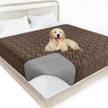 Waterproof Blanket Dog Bed Cover 68in x 82in Chocolate - Non-Skid Sofa