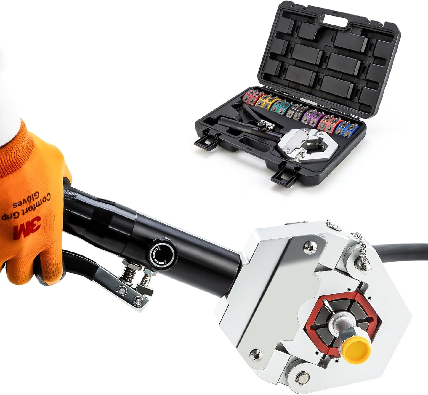 Hydraulic AC Hose Crimper - Repairs Made Easy!