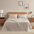 Pure Linen Sheets Set 100% French Linen California King - Breathable
