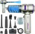 Car Vacuum Cleaner High Power Silver Purple - 180W Cordless 4-in-1