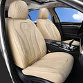 Coverado Leather Seat Covers Front 2-Pack - Waterproof Luxury Fit
