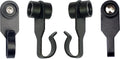 Steel Metal Slide Curtain Track Hooks with Wheels for Gazebo Curtains
