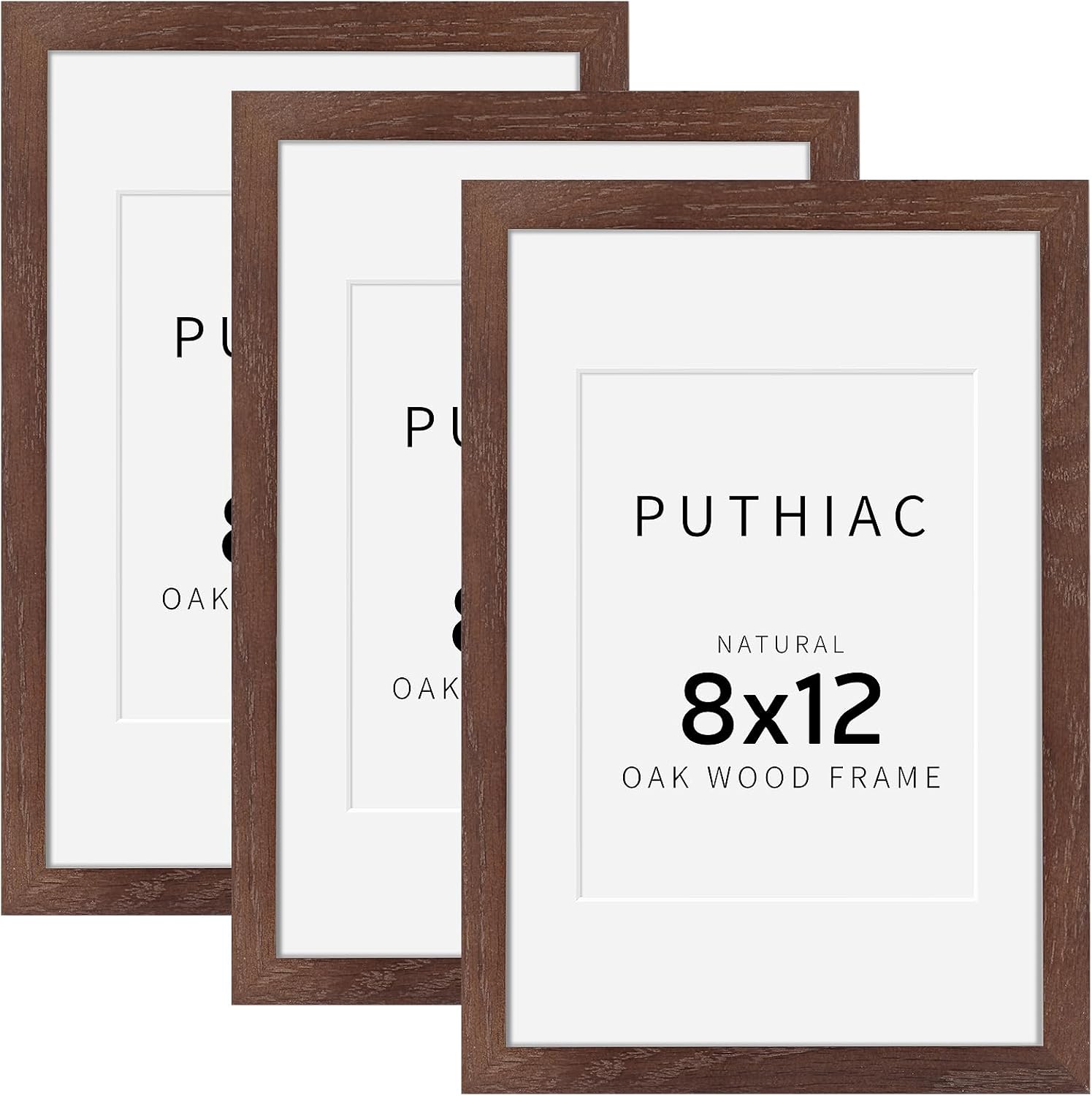 8x12 Oak Wood Picture Frames for Stylish Home Decor