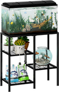 Aquarium Stand 20 Gallon Metal Fish Tank Stand - 3 Tier Rack