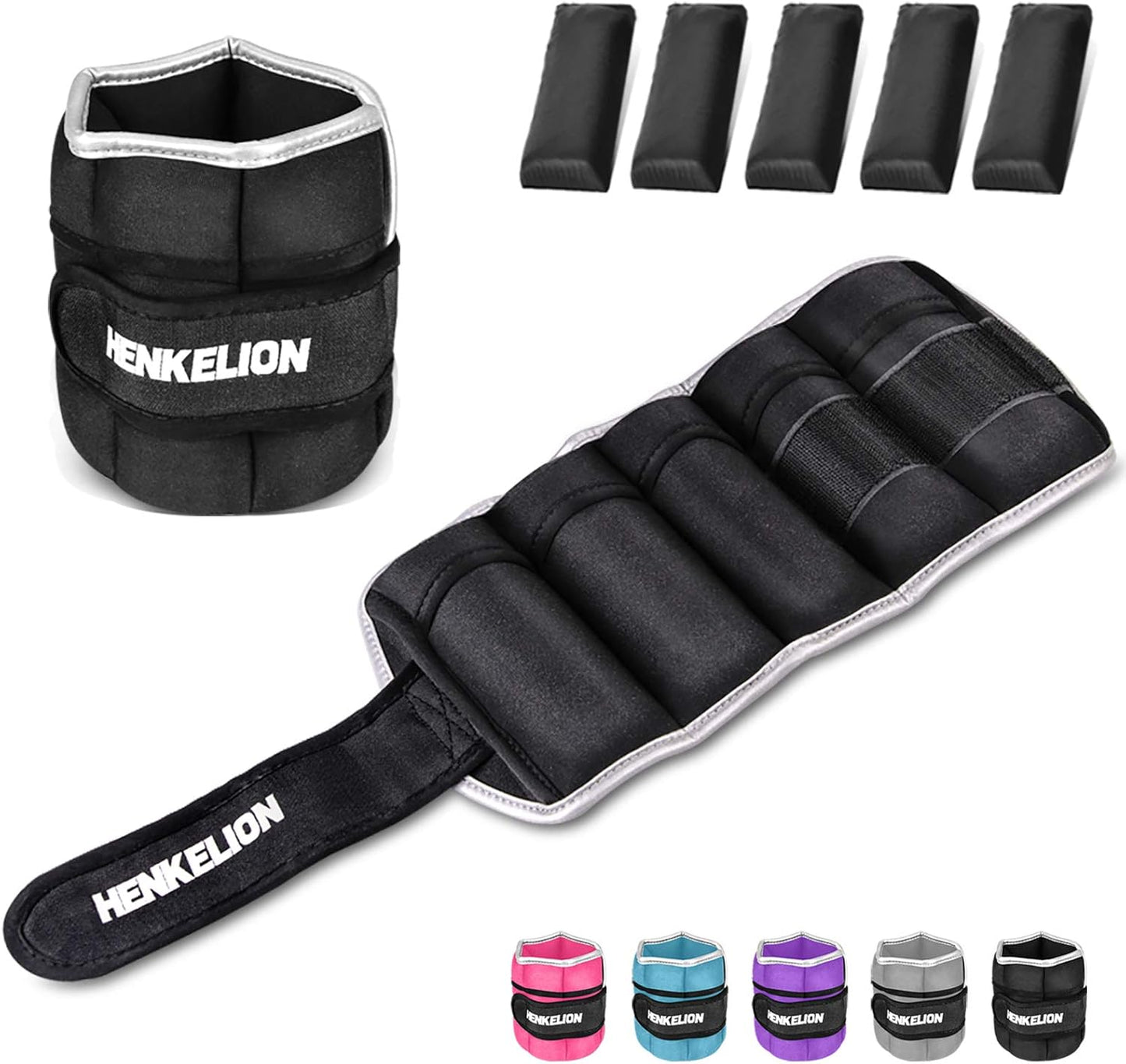 Adjustable Ankle Weights for Strength Training and Fitness