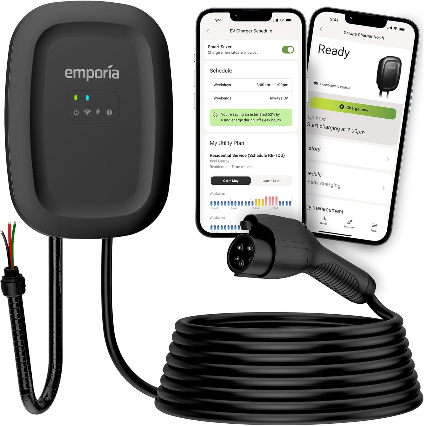 Emporia Level 2 EV Charger: Fast, Smart, and Versatile Charging