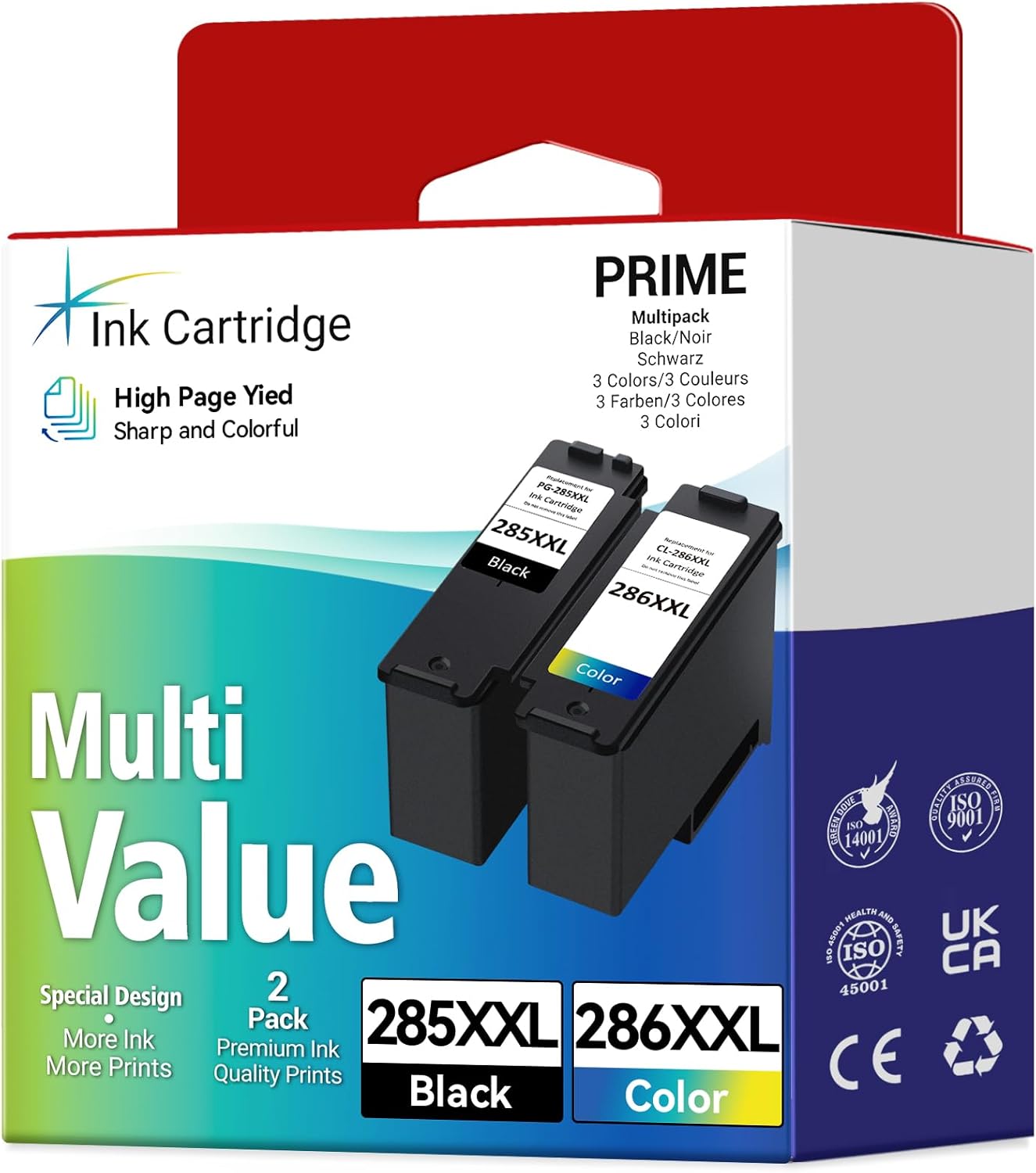 1500 Pages Ultra High Yield Ink Cartridge for Canon Printers