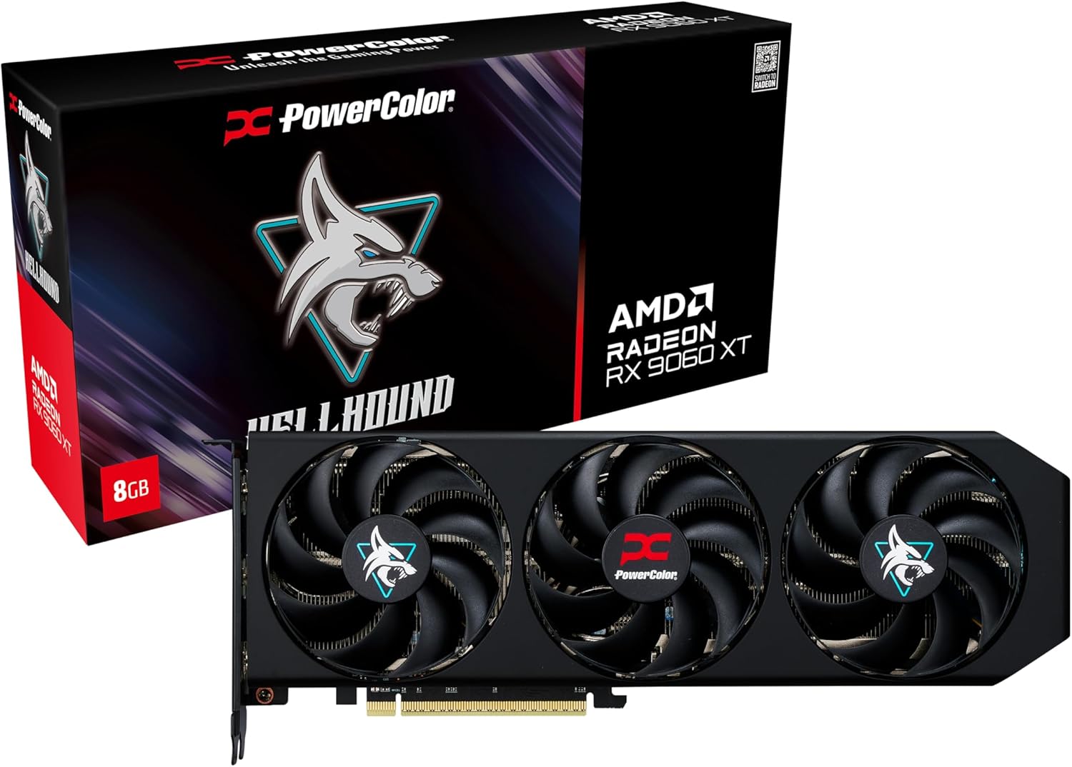 PowerColor Hellhound AMD Radeon RX 9060 XT 8GB GDDR6 Review