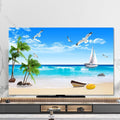 Art Printing TV Dust Cover for 32-85Inches Indoor TV