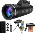 80x100 HD Monocular Telescope for Wildlife and Bird Watching