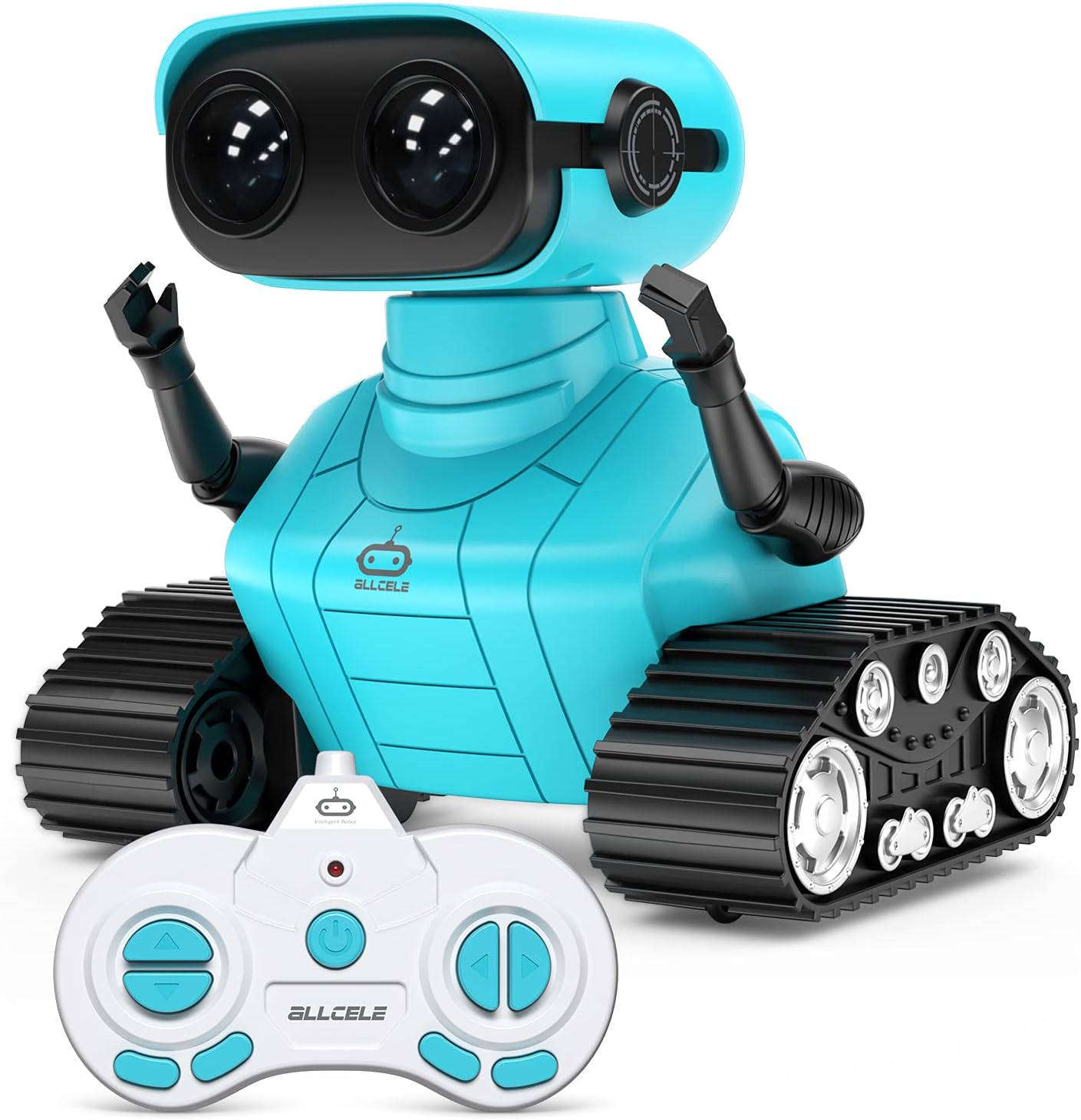 Rechargeable RC Robot for Kids - Music, LED Eyes