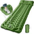 MEETPEAK Inflatable Camping Mat: 4 Thick Comfort