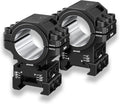 Adjustable Height Scope Rings 25.4mm & 30mm Tube - 6-Level Precision