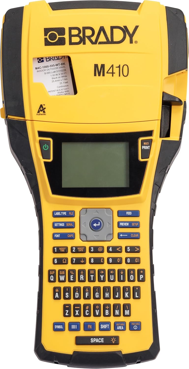 Brady M410 Handheld Portable Industrial Label Printer Review