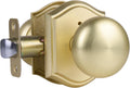 Door Knobs Interior Classic Satin Brass Privacy Knob - Stylish
