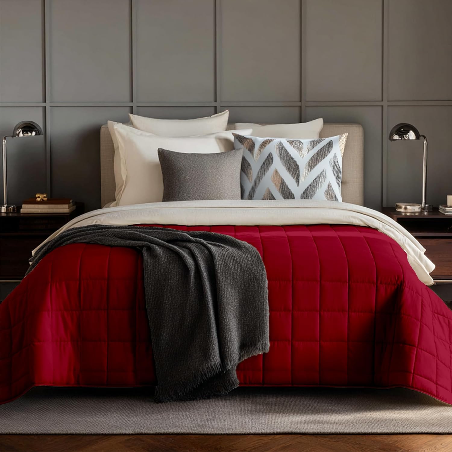 HomeSmart Products Weighted Blanket Queen Size for Ultimate Comfort
