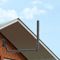 Long Wall Antenna Mount with Adjustable Pipe for Outdoor Use
