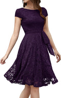 MUADRESS Women's Elegant Lace Dress for Festive Occasions