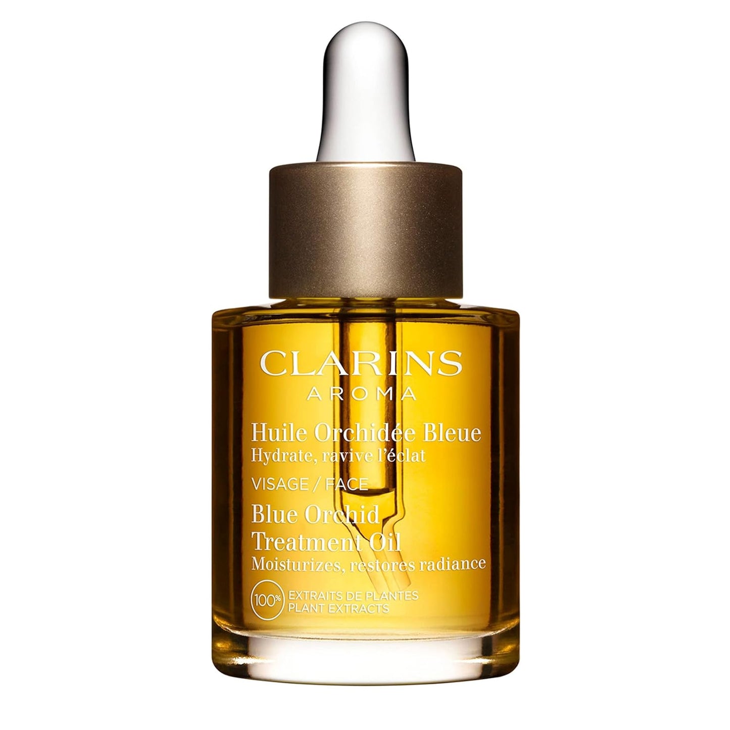 Clarins Blue Orchid Face Oil Treatment for Radiant Skin