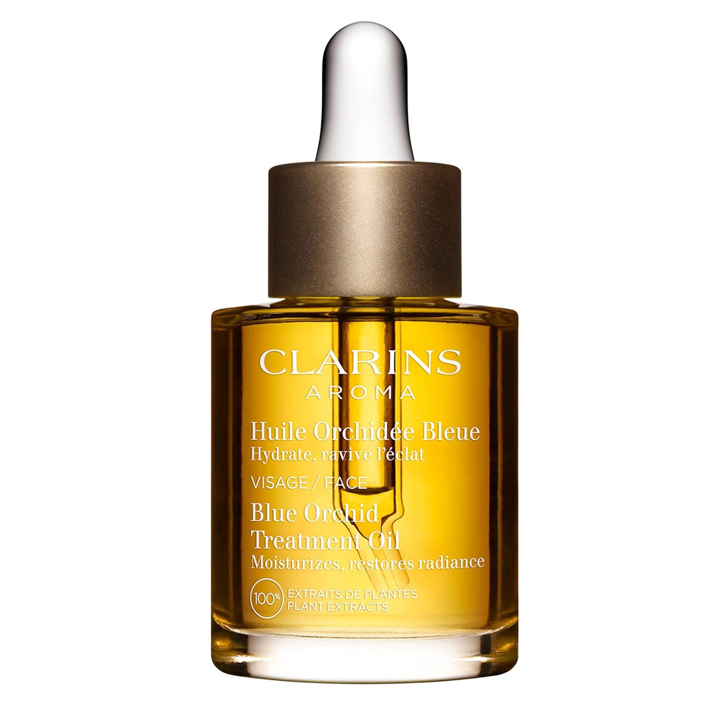 Clarins Blue Orchid Face Oil Treatment for Radiant Skin