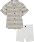 Calvin Klein boys 2pc short set - Soft Everyday Tee and Shorts