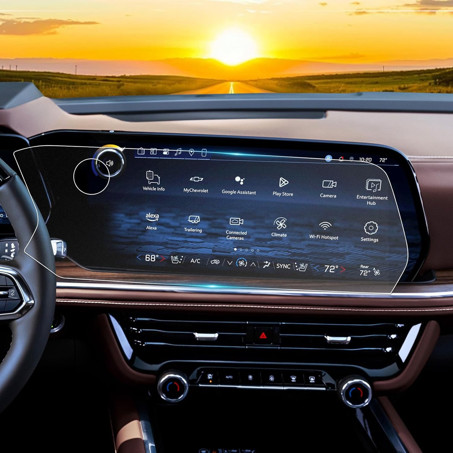 2025 Suburban Anti Glare Fingerprint Screen Protector Matte