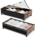 Under Bed Storage Drawers 31in x 16.5in Vintage Brown - 2pack