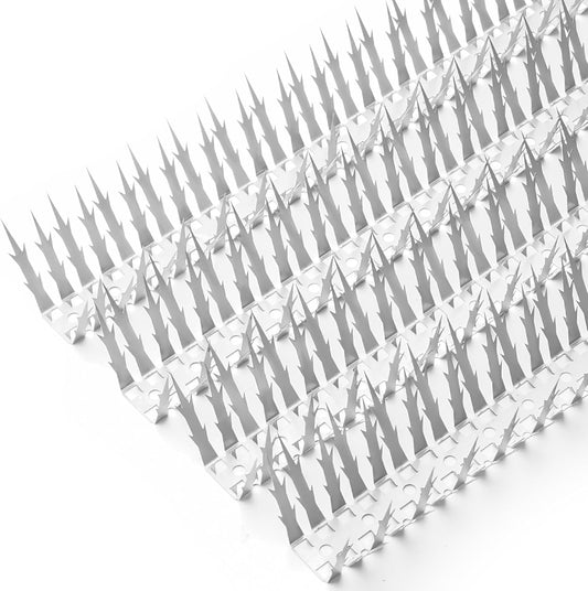 Stainless Steel Bird Deterrent Spikes - 20ft Coverage