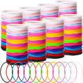 Neon Jelly Bracelets 1500 Pcs Bulk - Retro 80s Neon Silicone Bands