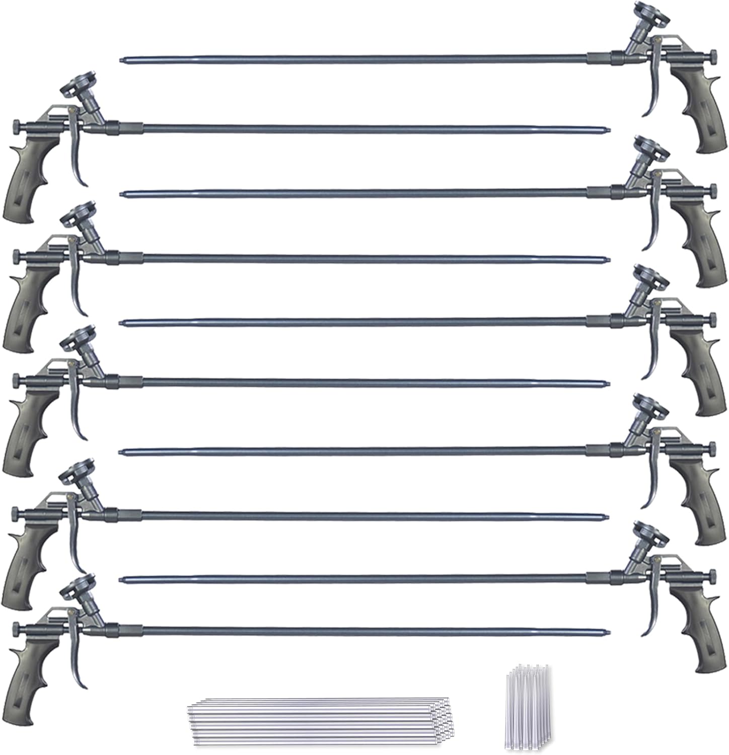 AWF PRO Spray Foam Gun with 2ft Long Nozzle for Precision Use