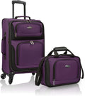 U.S. Traveler Rio Carry-on Luggage: Lightweight 20in Suitcase