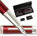 Luxury Fountain Pen Set for Writing - Smooth Medium Nib Gift