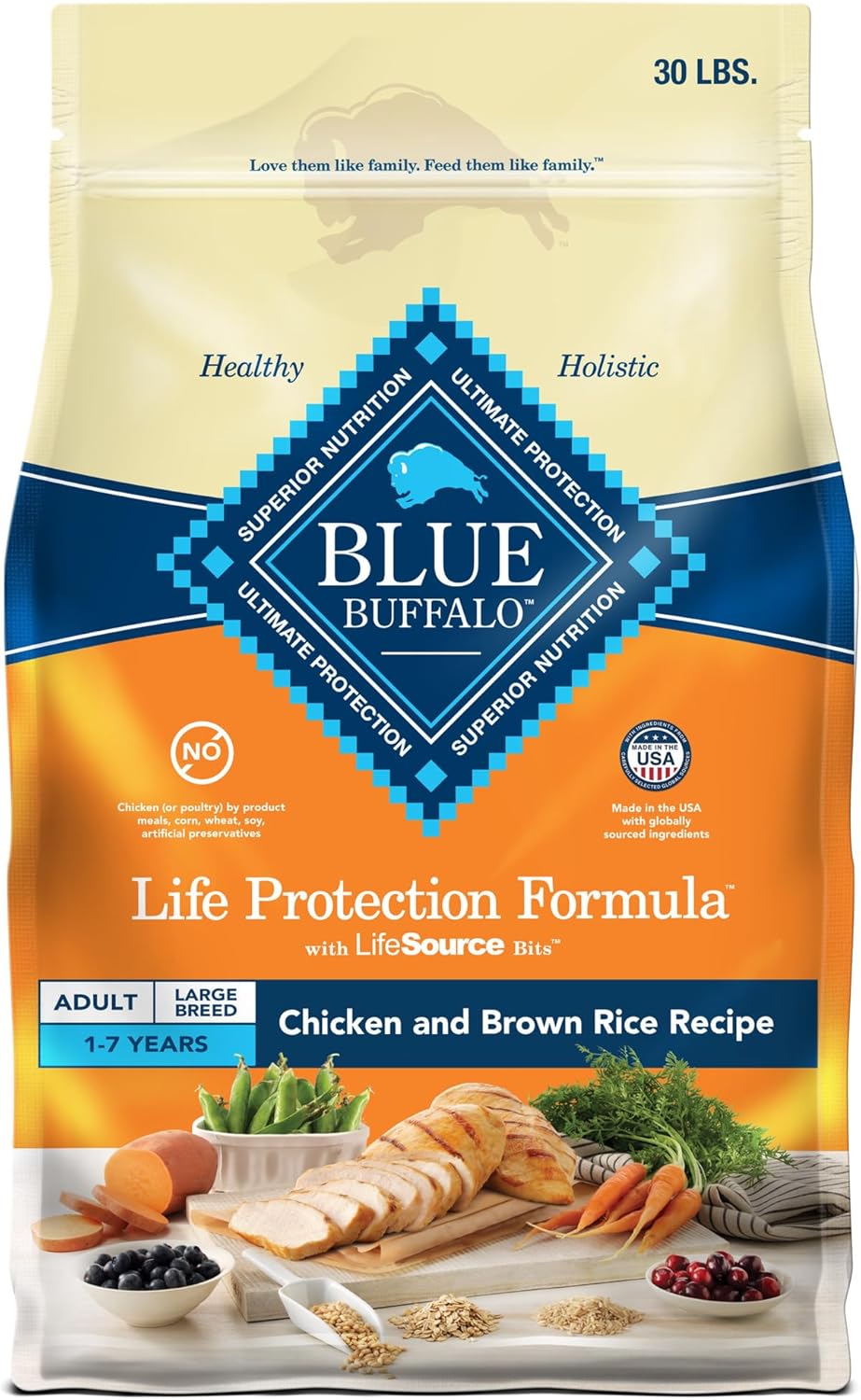 Blue Buffalo Life Protection Formula Large Breed Dry Dog Food
