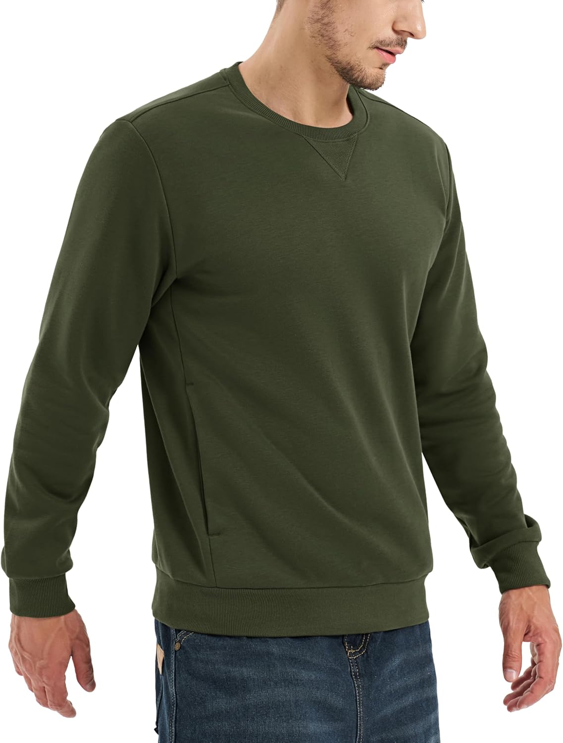 TACVASEN Men's Winter Warm Fleece Sweatshirt