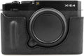 MUZIRI KINOKOO Fuji X-E4 Genuine Leather Case, Black - Vintage