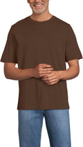 Lands' End Men's Super-T Short Sleeve T-Shirt with Pocket (Style NWSQ)