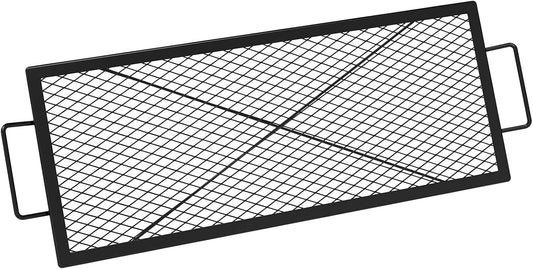 onlyfire X-Marks Fire Pit Cooking Grate for Outdoor BBQ Fun
